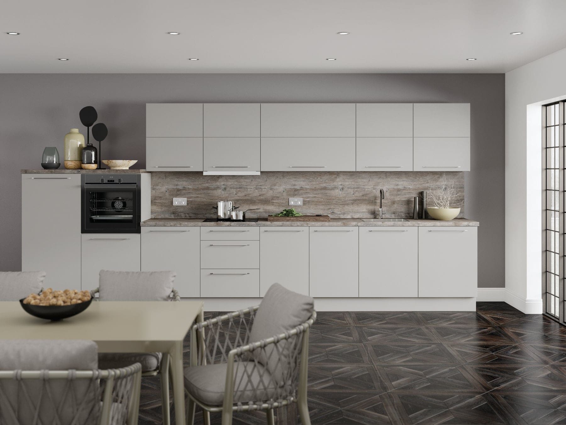 Jjo Colonial Grey Matt Kitchen | My Kitchen Specialist