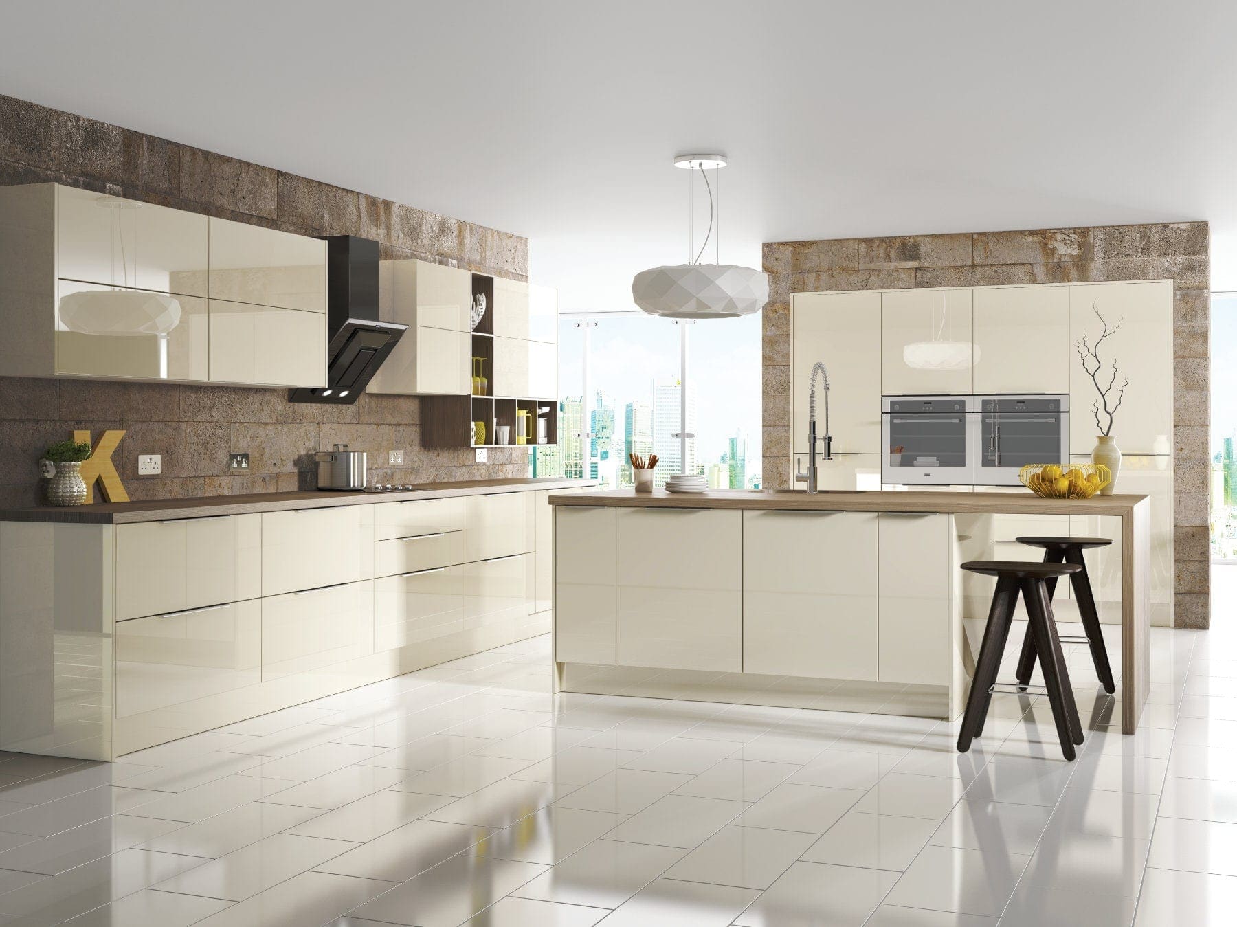 Modern White Kitchen Cabinets - My Kitchen Specialist
