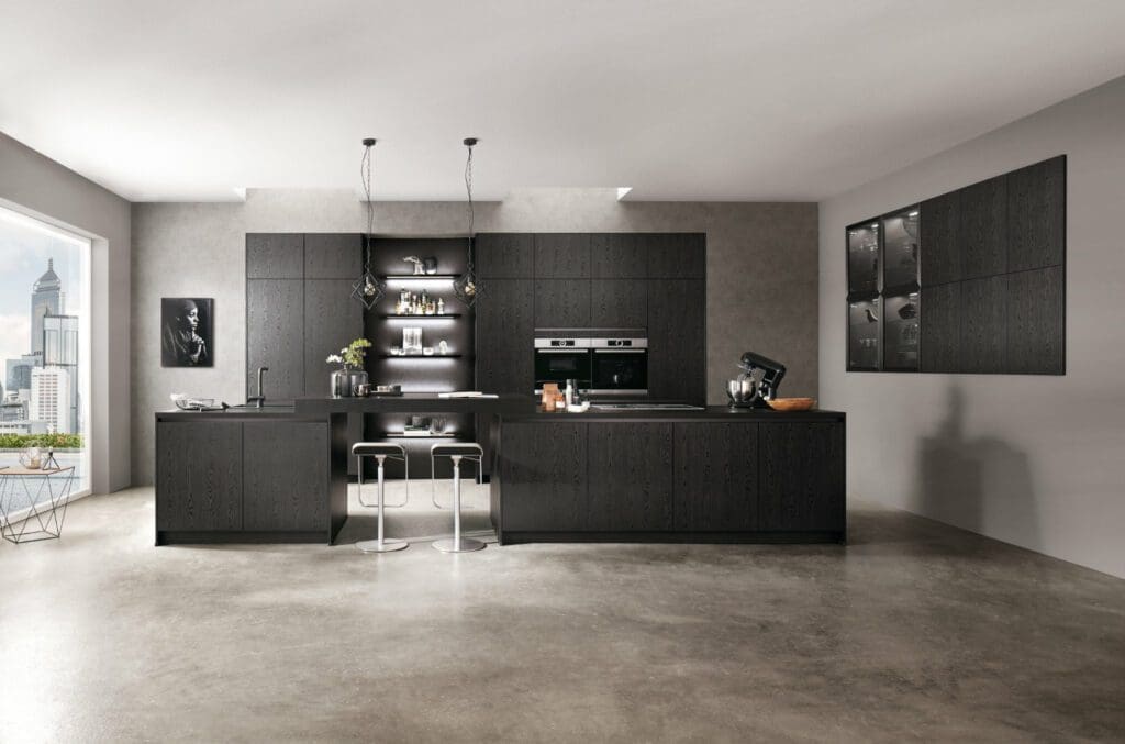 Nobilia Dark Kitchen 2 | My Kitchen Specialist