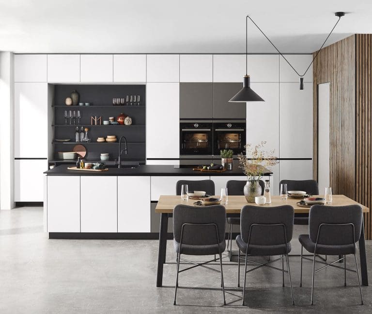 Nobilia Modern Matt White Handleless Kitchen 1 1 | My Kitchen Specialist