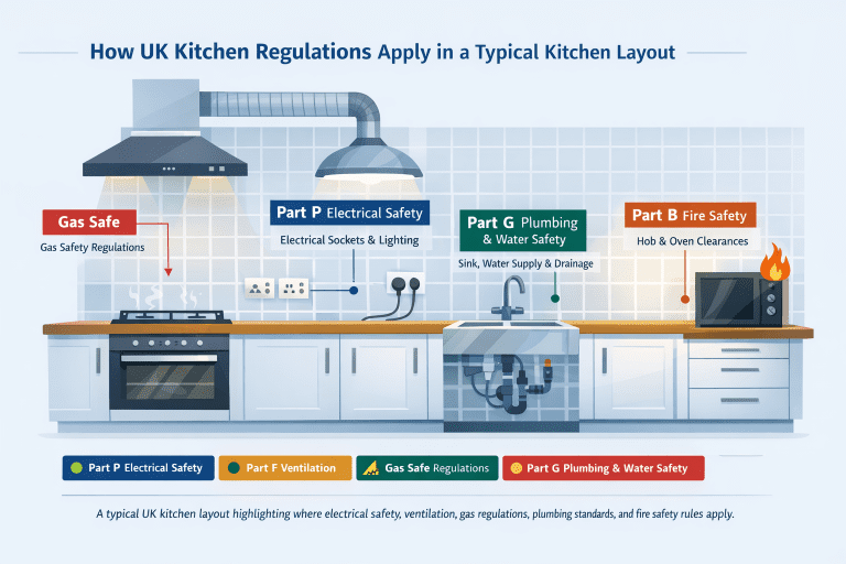 Understanding UK Kitchen Regulations: A Homeowner’s Guide