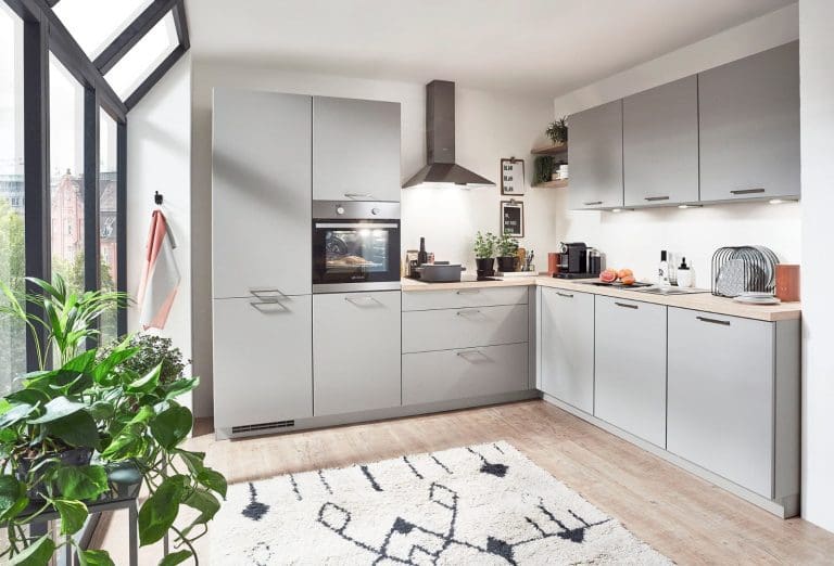 Nobilia Matt Grey L Shaped Kitchen 2021 | My Kitchen Specialist