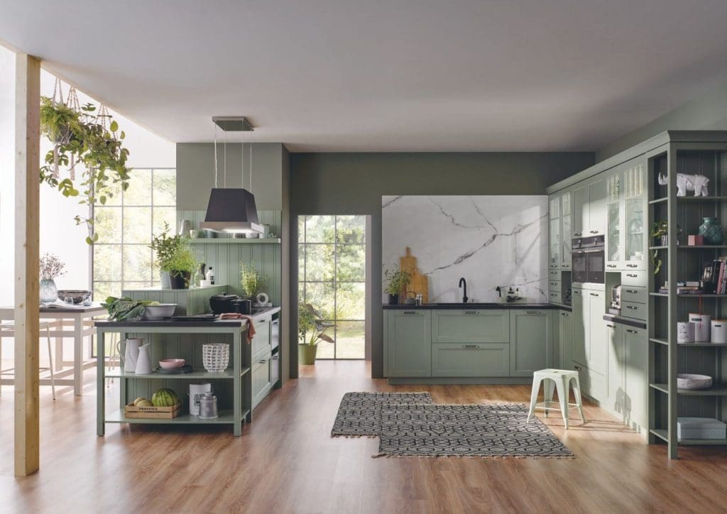 Do Kitchens Really Sell Houses? Bauformat Mint Shaker U Shaped Kitchen 1 | My Kitchen Specialist