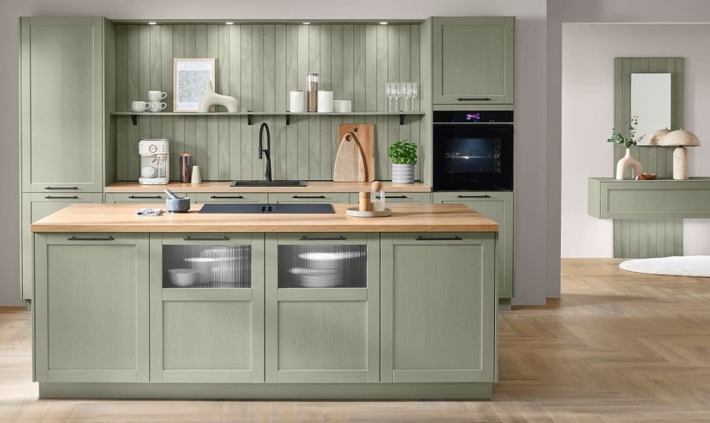 green kitchen design ideas | My Kitchen Specialist