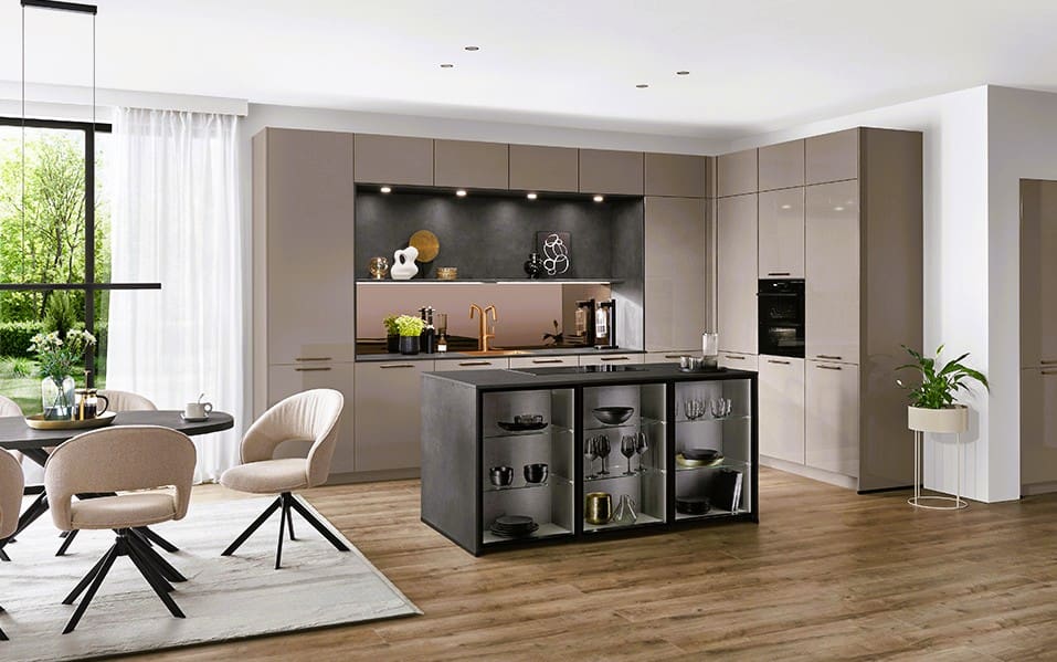 Gloss Cashmere kitchens | My Kitchen Specialist