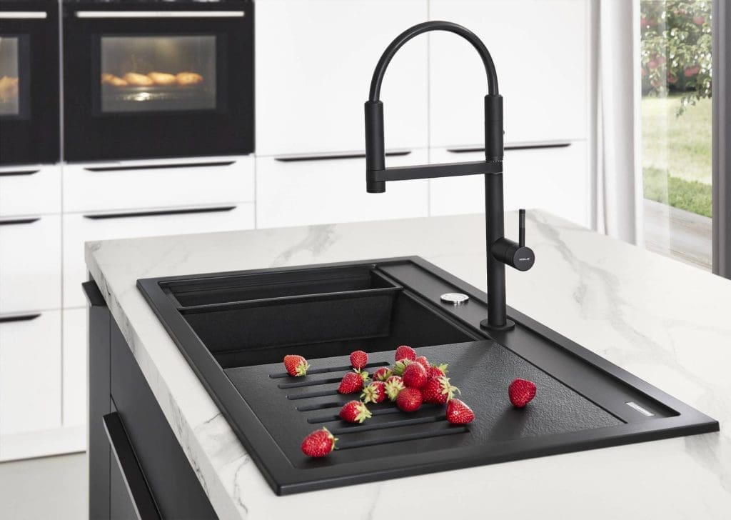 Practical Kitchen Tech That Makes Life Easier - Nobilia Light Stone Worktop | My Kitchen Specialist