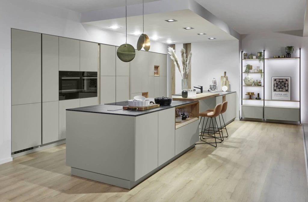 Nobilia Light Grey U Shape Kitchen 1 1 | My Kitchen Specialist