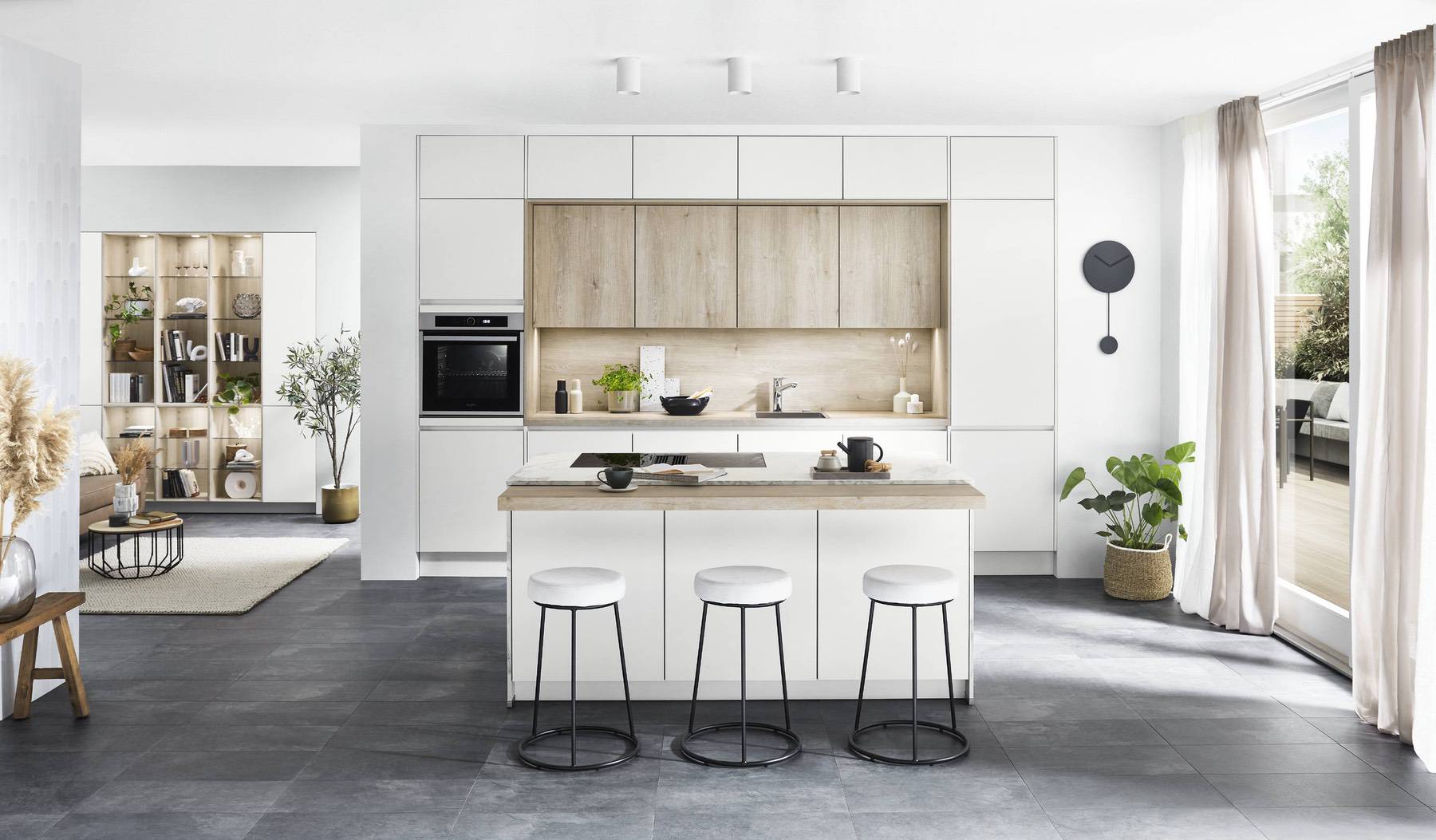 Nobilia Handleless Island Kitchen Light | My Kitchen Specialist