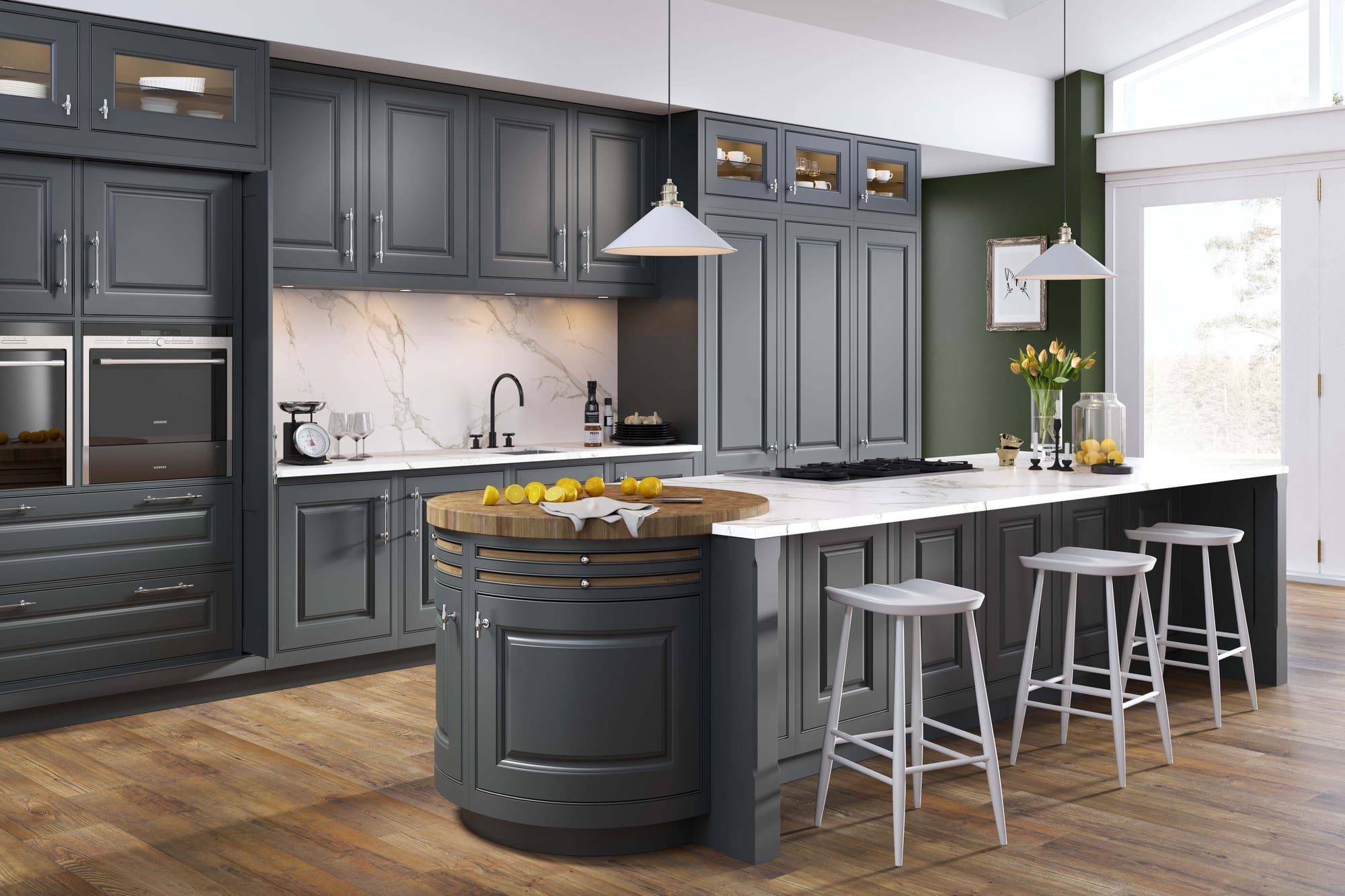 Assynt Smooth Painted Caithness Slate | My Kitchen Specialist