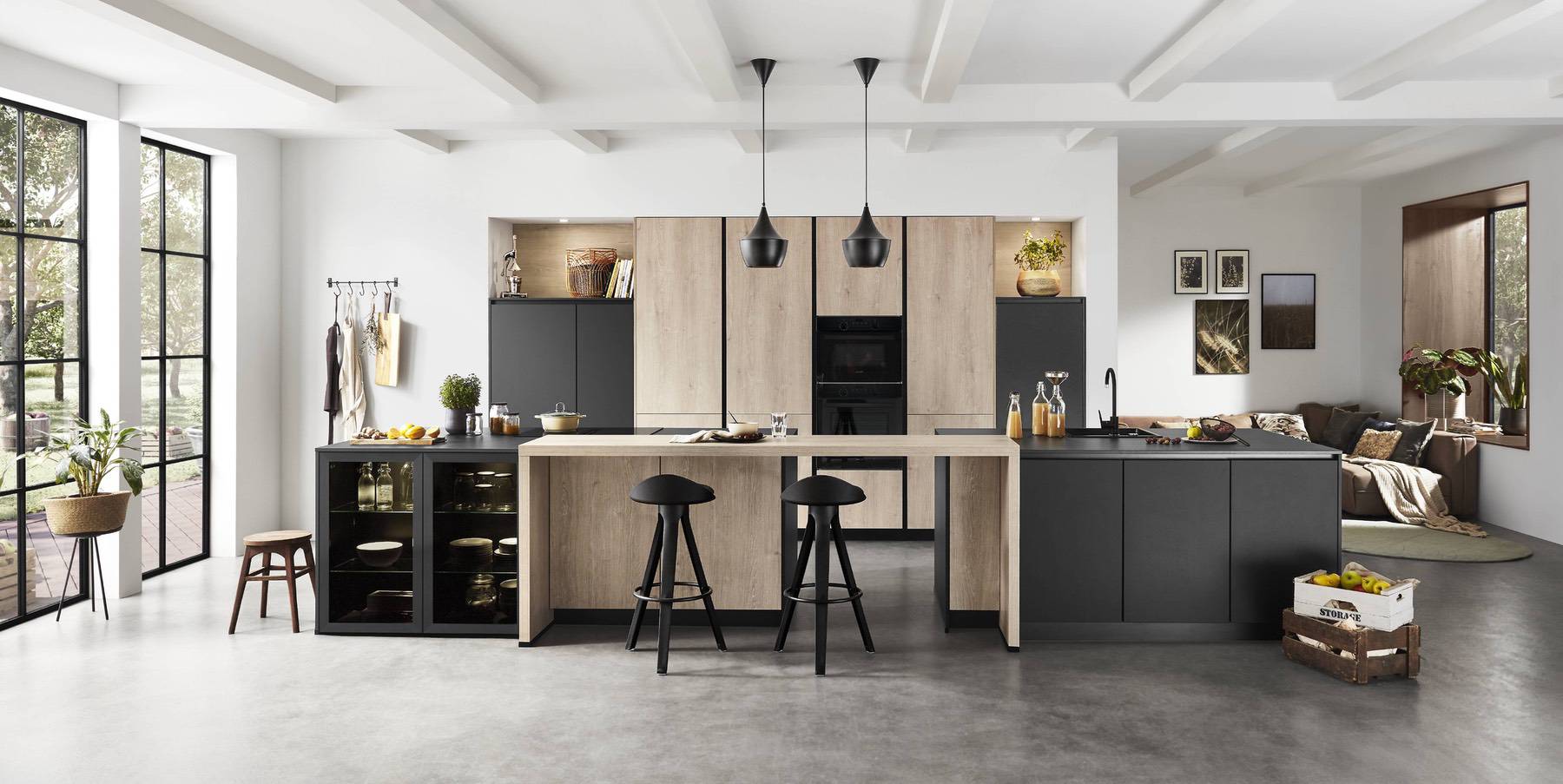 Nobilia Wooden Modern Kitchen | My Kitchen Specialist