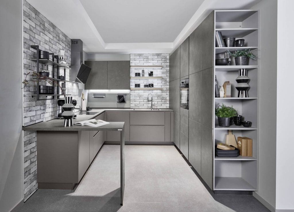 Nobilia Grey Stone Compact Kitchen | My Kitchen Specialist
