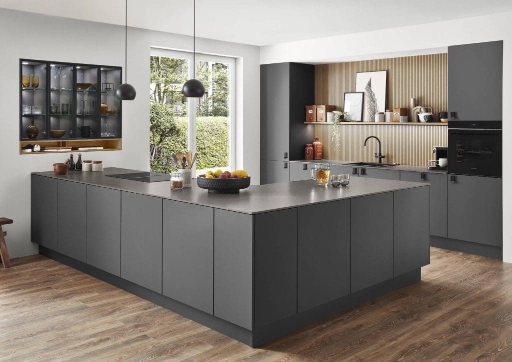 Nobilia Grey L Or U Shape Kitchen | My Kitchen Specialist