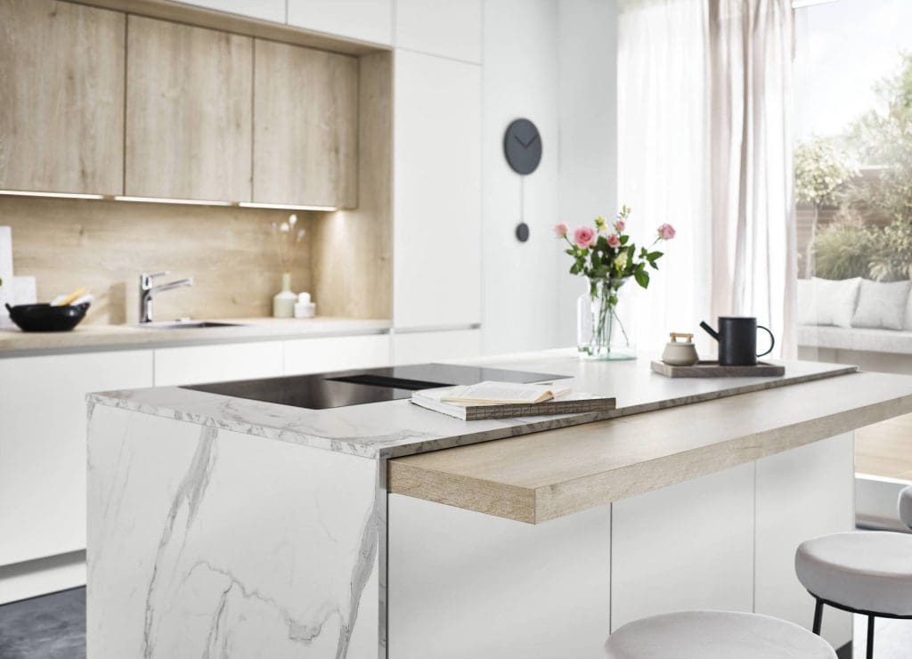 Nobilia Light Stone Kitchen | My Kitchen Specialist