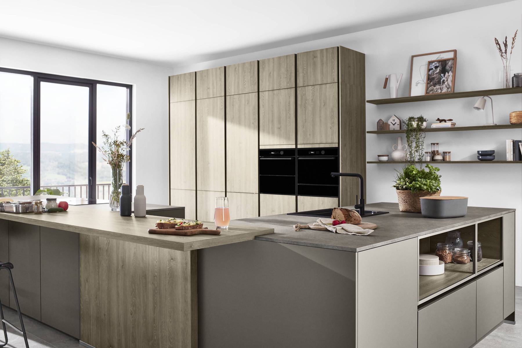 Nobilia Modern Wood Kitchen | My Kitchen Specialist