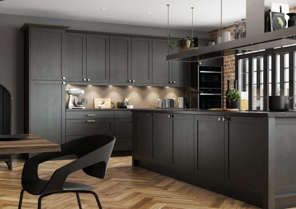 modern dark wood kitchens  | My Kitchen Specialist