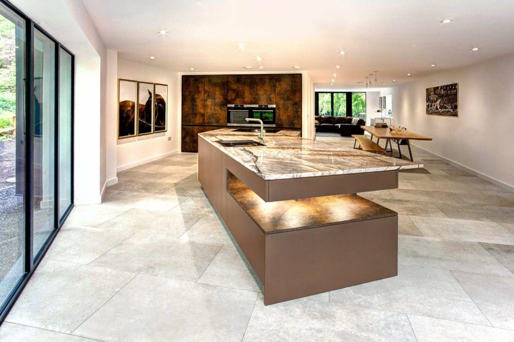 modern kitchen island layout- My Kitchen Specialists