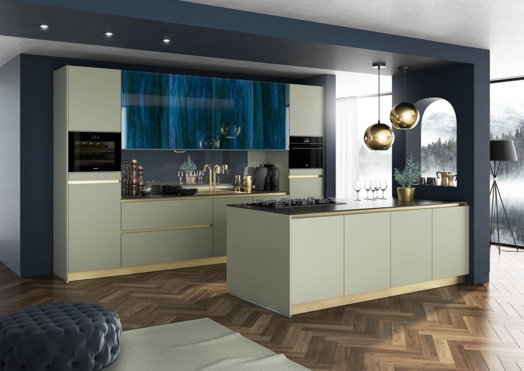 modern kitchen island layout- My Kitchen Specialists